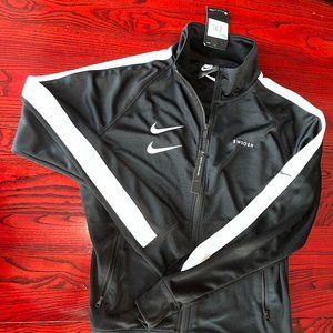 Nike Men’s Size Medium Swoosh Poly Knit Track Jacket - NWT